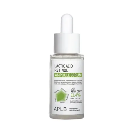 Aplb Serum Facial Lactic Acid Retinol Ampoule 40ml