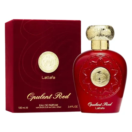 Perfume Lattafa Opulent Red Eau Parfum Unissex 100ml