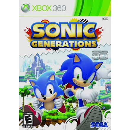 Jogo Xbox 360 Sonic Generations