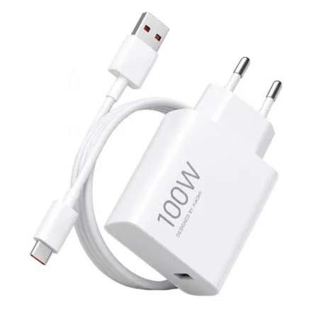 Carregador Xiaomi Charging Combo BHR095UUS 100W USB-A - Branco