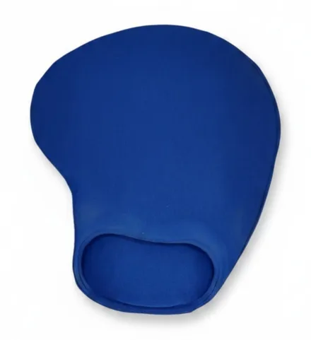 MOUSE CONFORT PAD COM GEL AZUL/PRETO