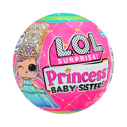 Muñeca Mga Entertainment L.O.L Surprise Princess Baby Sisters 567523 Euc Surtido