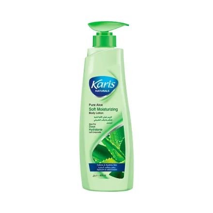 Locion Corporal Karis Naturals Hidratante Suave Pure Aloe 400ml
