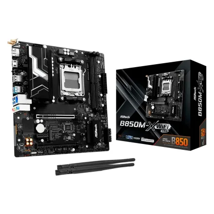 Placa Mae Asrock Ddr 5 Socket AM5 Chipset B850 Atx