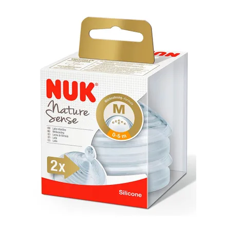 Tetina Nuk Nature Con 2 Piezas Ref 019