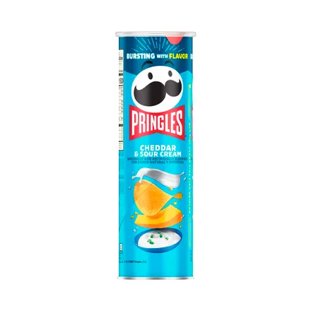 Papas Fritas Pringles Cheddar Sour 158 Gr