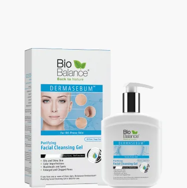 Bio Balance Gel Limpieza Facial Pieles Grasas Dermasebum Purirying Cleansing 250ml