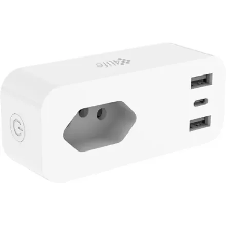 4LIFE ENCHUFE SMART FLP10A3UBR PLUG WIFI BIVOLT