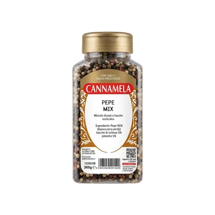 Condimento Cannamela Pepe Mix Creola 360 Gr