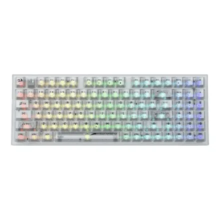 REDRAGON TECLADO WIRELESS IRELIA PRO K658CT-RGB-PRO ENG TRANSPARENTE