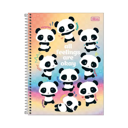 Cuaderno Universitario Tilibra Lovely Friend Hojas Surtido 1 Pieza 256GB