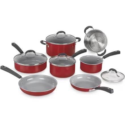 Jogo Panelas Cuisinart 54C 11R Antiaderente Ceramicaxt 11