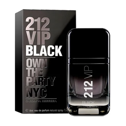 Perfume Carolina Herrera 212 Vip Black Eau Parfum 50ml