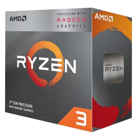 Processador 3 Socket AM4 4 Threands Cache 3200g