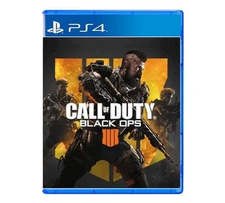 Jogo PS4 Call Of Duty Ops 4 Espaniol