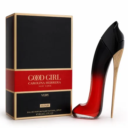 Perfume Carolina Herrera Very Good Girl Elixir Eau Parfum Feminino 80ml