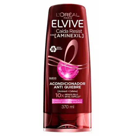 Elvive Queda Resist Anti Hair Fall Condicionador 370ml