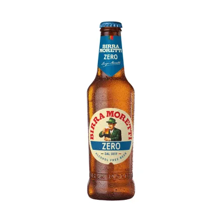 Cerveza Birra Moretti Zero Alcohol 330ml
