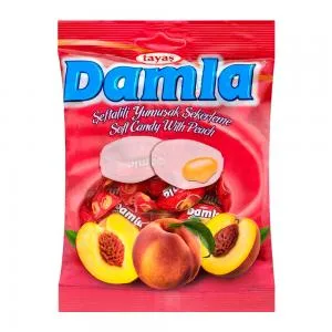 Bala Pessego Damla Tayas 90g
