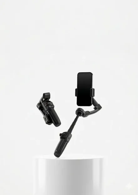 SMARTFY BASTON SELFIE BPS01B GIMBAL NEGRO