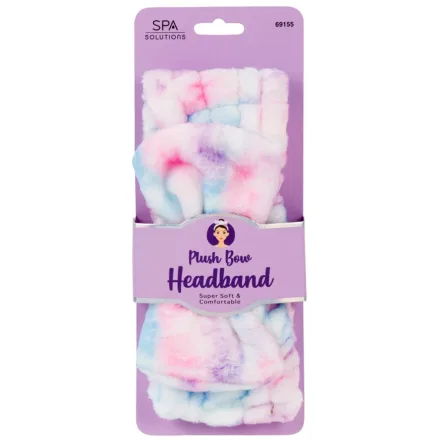 CALA SPA SOLUTIONS PLUSH BIG BOW HEADBAN 691552