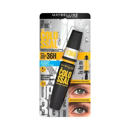 Mascara Pestanas Maybelline Colossal 36H Waterproof 212 Very