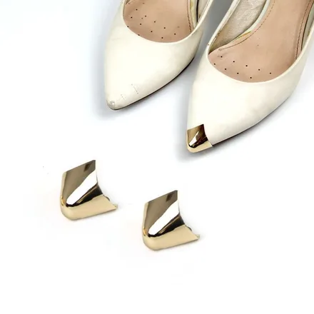 Cubierta Punta Zapato Tacon Alto Mz 266 22 Kl 07 Dorado