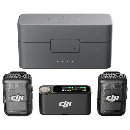 Microfono Mic 3 2 Tx 1 Rx Charging Case