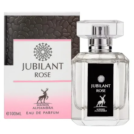 Perfume Maison Alhambra Jubilant Rose Eau Parfum Feminino 100ml