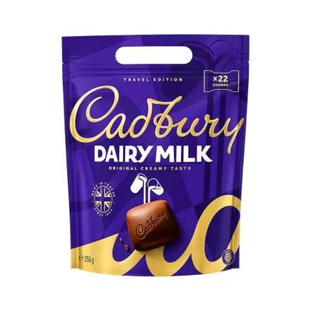 Chocolate Cadbury Milk Chunks Pouch 250g