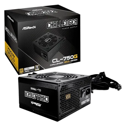 Fonte Asrock Challenger Cl Atx 80 Plus 750g
