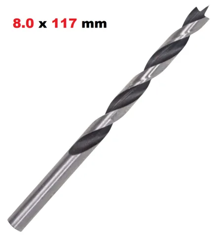 Maq Furadeira Taladro Broca Aco Madeira Cfa 117mm