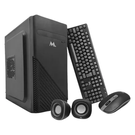 Gabinete Mtek DK07 Fonte Mouse Teclado Speaker Port