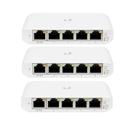 Ui Usw Flex Mini 3 Unifi Switch 5P Giga RJ45 Poe