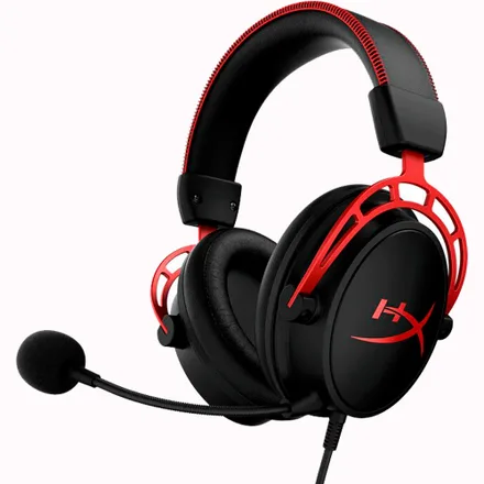 Headset HyperX Cloud Alpha Mini Jack 3.5 mm – Preto HX-HSCA-RD/AM