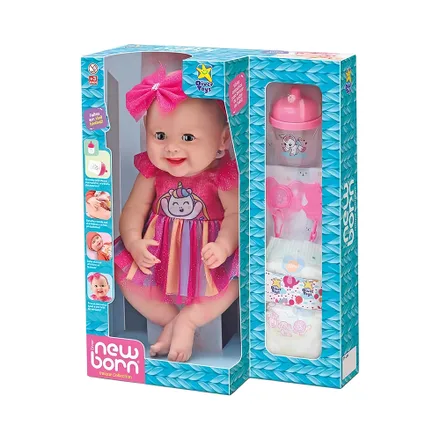 Muneca Divertoys Diver Born Unique Collection Arco Iris 8202