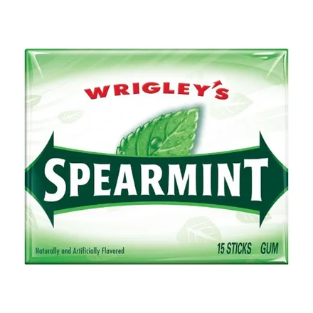 Chicle Wrigley Spearmint 15