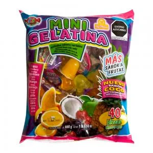 Mini Gelatina Las Delicias Pacote 40 660g