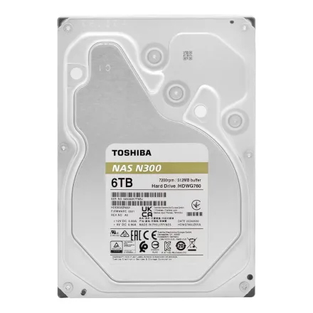 Toshiba N300 Nas Sata 3 6TB
