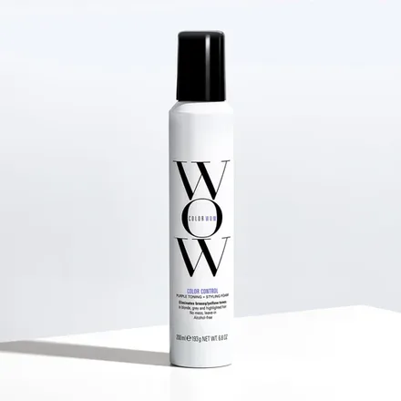 Spuma Cabello Wow Color Control Purple Toning Plus Styling Foam 200ml