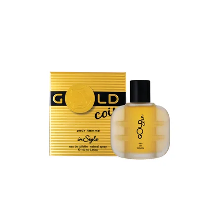 Instyle Gold Coin Pour Homme Eau Toilette 100ml
