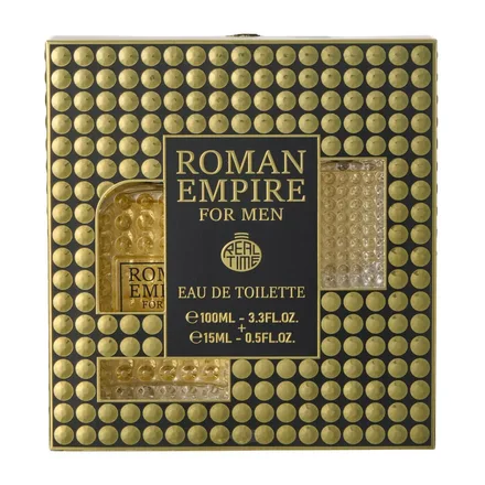 Real Time Roman Empire Men Eau Toilette Plus 100ml 15ml