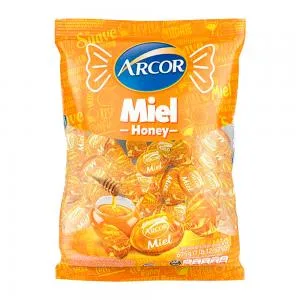 Bala Arcor Mel Pacote 675g