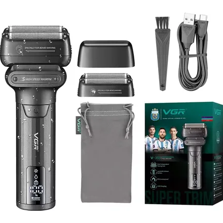 Vgr Cortador Pelo Voyager 368 Recargable