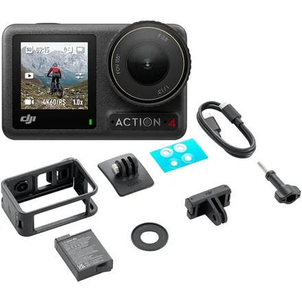 Camara Osmo Action 4 Standard Combo 4K Con Pantalla