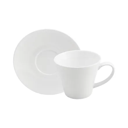 Taza Con Plato Life Home Tz Blanco 170ml