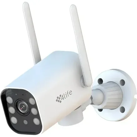 4LIFE CAMARA IP FLG3P WIFI 5MP VIGIONE DUALBAND BLANCO