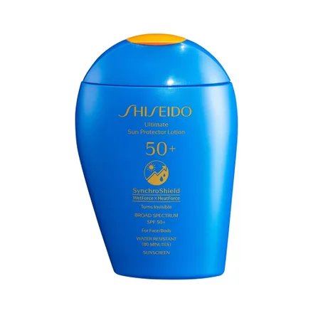 Protector Solar Shiseido Ultimate Sun Lotion 50 Plus 150ml