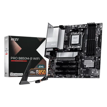 Placa Mae Msi Pro Ddr 5 Socket AM5 Chipset B850 Atx