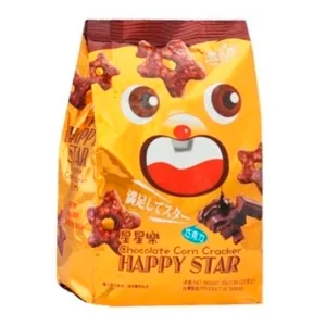 Biscoito Cereal Crocante Happy Star Chocolate 55g